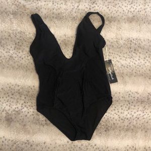 One Piece Black Swimsuit